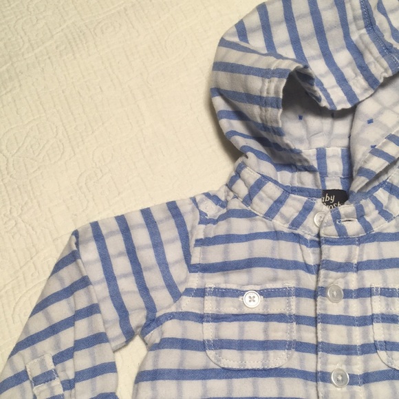 12m (3/$20) Lined Hoodie/Shirt by OshKosh B’gosh - Picture 4 of 16